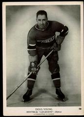 Doug Young Hockey Cards 1939 O-Pee-Chee V301-1 Prices