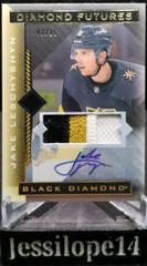 Jake Leschyshyn [Premium Relic Autograph] Hockey Cards 2021 Upper Deck Black Diamond Futures Prices