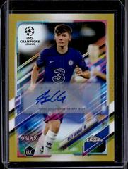 Billy Gilmour [Gold Refractor] Soccer Cards 2020 Topps Chrome UEFA Champions League Autographs Prices