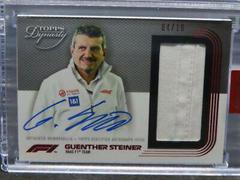 Guenther Steiner [Red] #DAP-GS Racing Cards 2022 Topps Dynasty Formula 1 Autograph Patch Prices