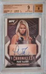 Paige VanZant [Red] Ufc Cards 2015 Topps UFC Chronicles Autographs Prices