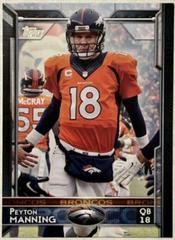Peyton Manning [Orange Jersey] #80 Football Cards 2015 Topps Prices