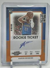 Aaron Wiggins [Variation Autograph Orange] #127 Basketball Cards 2021 Panini Contenders Optic Prices