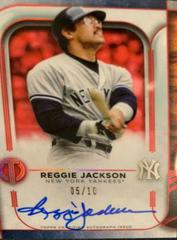 Reggie Jackson [Red] #TA-RJ Baseball Cards 2022 Topps Tribute Autographs Prices