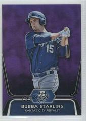 Bubba Starling [Purple Refractor] #BPP100 Baseball Cards 2012 Bowman Platinum Prospects Prices