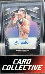 Brendan Allen [Refractor] #CVA-BAL Ufc Cards 2024 Topps Chrome UFC Veteran Autograph Prices