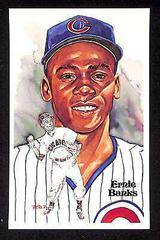 Ernie Banks #158 Baseball Cards 1981 Perez Steele HOF Postcard Prices