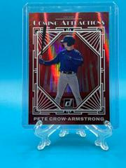 Pete Crow Armstrong Baseball Cards 2023 Panini Donruss Coming Attractions Prices