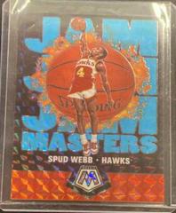 Spud Webb [Blue Fluorescent] Basketball Cards 2019 Panini Mosaic Jam Masters Prices