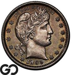 1899 Coins Barber Quarter Prices