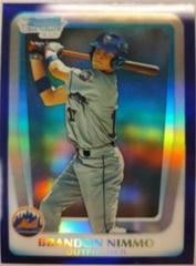 Brandon Nimmo [Chrome Purple Refractor] Baseball Cards 2011 Bowman Draft Prospects Prices