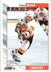 Gino Odjick Hockey Cards 1992 Score Prices