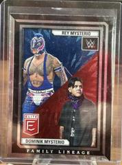 Dirty Dominik Mysterio / Rey Mysterio Wrestling Cards 2023 Donruss Elite WWE Family Lineage Prices