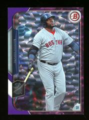 David Ortiz [Purple Ice] #76 Baseball Cards 2015 Bowman Prices