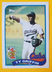 Ty Griffin #713 Baseball Cards 1989 Topps Tiffany Prices