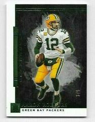 Aaron Rodgers [Emerald] #37 Football Cards 2020 Panini Impeccable Prices