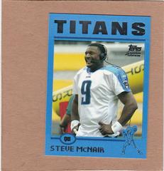 Steve McNair [Signed Jersey Blue] Football Cards 2004 Topps Signature Edition Prices