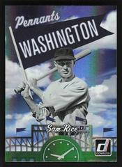 Sam Rice #P28 Baseball Cards 2023 Panini Donruss Pennants Prices