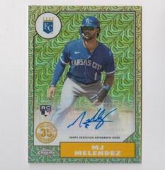 MJ Melendez Baseball Cards 2022 Topps Update 1987 Chrome Autographs Prices