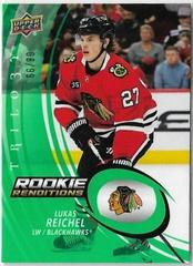 Lukas Reichel [Green] Hockey Cards 2022 Upper Deck Trilogy Rookie Renditions Prices