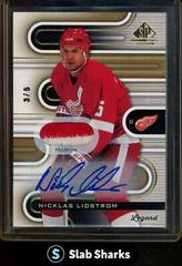 Nicklas Lidstrom [Gold Autograph Premium Memorabilia] #131 Hockey Cards 2022 SP Game Used Prices