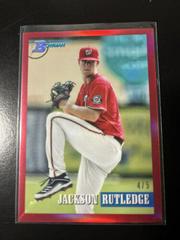 Jackson Rutledge [Chrome Prospect Red] #224 Baseball Cards 2021 Bowman Heritage Prices