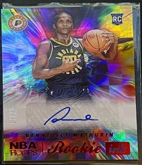 Bennedict Mathurin [Red] #RI-BDM Basketball Cards 2022 Panini Hoops Rookie Ink Autographs Prices