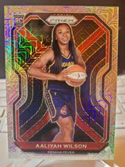 Aaliyah Wilson [Mojo Prizm] #99 Basketball Cards 2021 Panini Prizm WNBA Prices