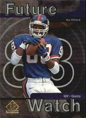 Ike Hilliard Football Cards 1997 SP Authentic Prices