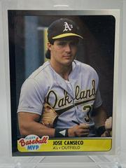 Jose Canseco #6 Baseball Cards 1990 Fleer MVP Prices