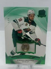 Jordan Greenway [Green Button] Hockey Cards 2020 Upper Deck The Cup Prices