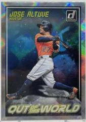 Jose Altuve [Silver] #OW2 Baseball Cards 2018 Panini Donruss Out of This World Prices