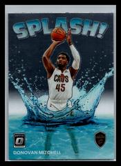 Donovan Mitchell #3 Basketball Cards 2022 Panini Donruss Optic Splash Prices