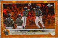 Slam Diego Returns [Orange] #125 Baseball Cards 2022 Topps Chrome Sapphire Prices