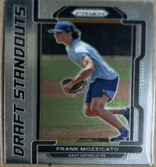 Frank Mozzicato #DS-FM Baseball Cards 2021 Panini Prizm Draft Picks Standouts Prices