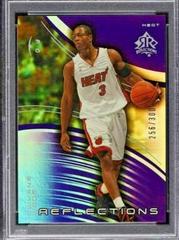 Dwyane Wade [Reflections Amethyst] #41 Basketball Cards 2003 Upper Deck Triple Dimensions Reflections Prices