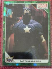 Captain America [Green Crackle] #13 Marvel 2023 Upper Deck Platinum Prices