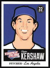 Clayton Kershaw #40 Baseball Cards 2012 Panini Triple Play Prices