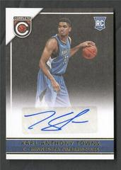 Karl Anthony Towns #KAT Basketball Cards 2015 Panini Complete Autographs Prices