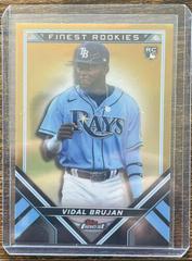 Vidal Brujan [Gold] #3 Baseball Cards 2022 Topps Finest Prices