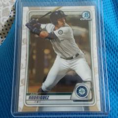 Julio Rodriguez Baseball Cards 2020 Bowman Chrome Prospects Prices