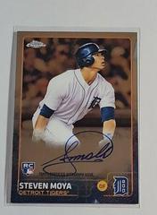 Steven Moya #AR-SM Baseball Cards 2015 Topps Chrome Autograph Rookies Prices