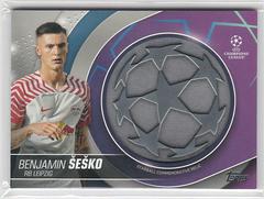 Benjamin Sesko #SC-BS Soccer Cards 2023 Topps UEFA Club Starball Commemorative Relic Prices