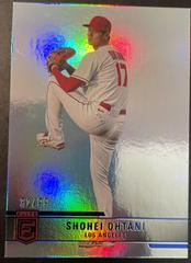 Shohei Ohtani [Blue] #46 Baseball Cards 2022 Panini Chronicles Elite Prices