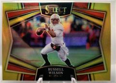 Russell Wilson [Gold] #S1 Football Cards 2022 Panini Select Draft Picks Snapshots Prices