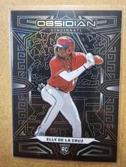 Elly De La Cruz #39 Baseball Cards 2023 Panini Chronicles Obsidian Prices