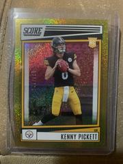 Kenny Pickett [Dots Gold] Football Cards 2022 Panini Score Prices