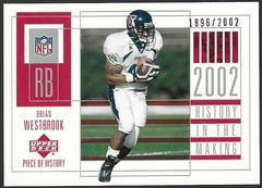 Brian Westbrook Football Cards 2002 Upper Deck Piece of History Prices