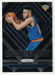 Kevin Knox #9 Basketball Cards 2018 Panini Prizm Emergent Prices