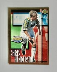 Chris Henderson [Gold] #5 Soccer Cards 1997 Upper Deck MLS Prices